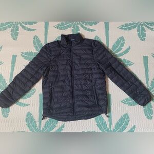 Champion Men's Dark Blue Puffer Jacket